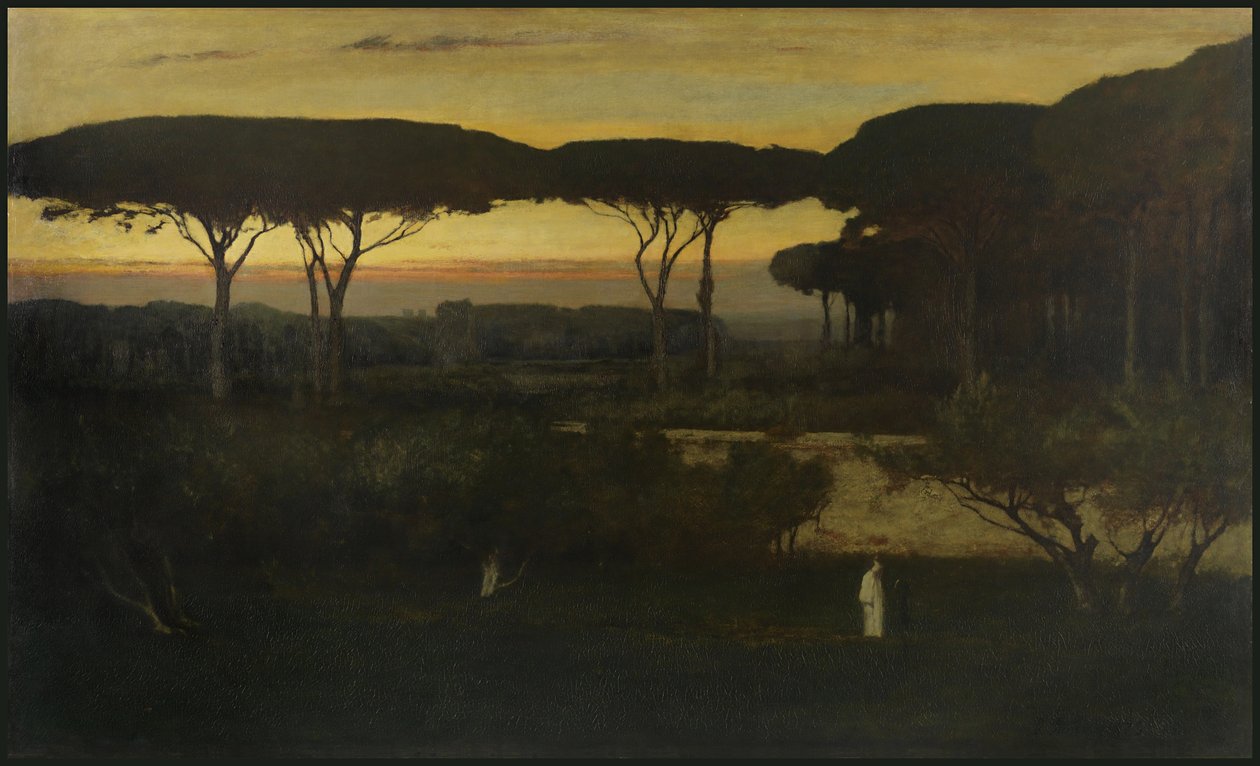 O Monge, 1873 de George Snr. Inness