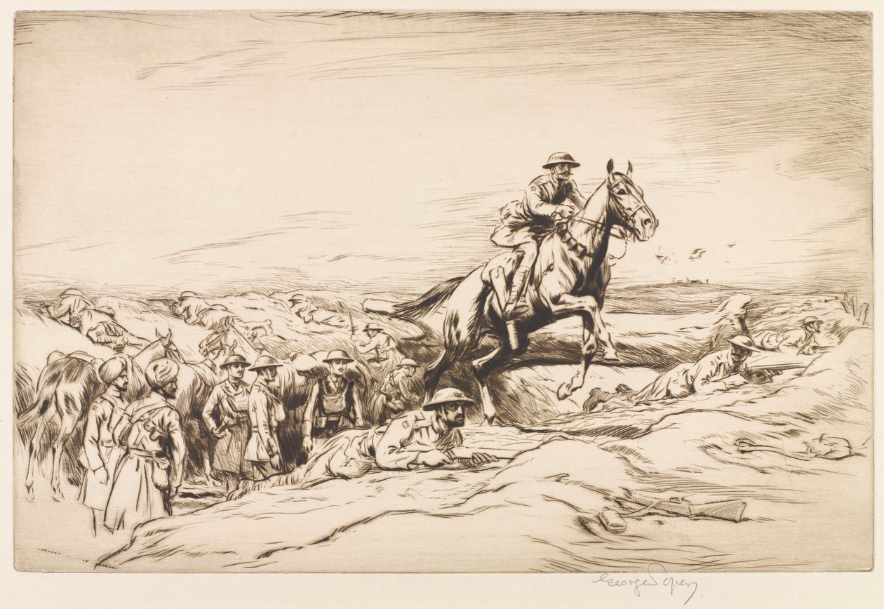 Ò Lancers em Epehy ø Decr 1917. de George Soper