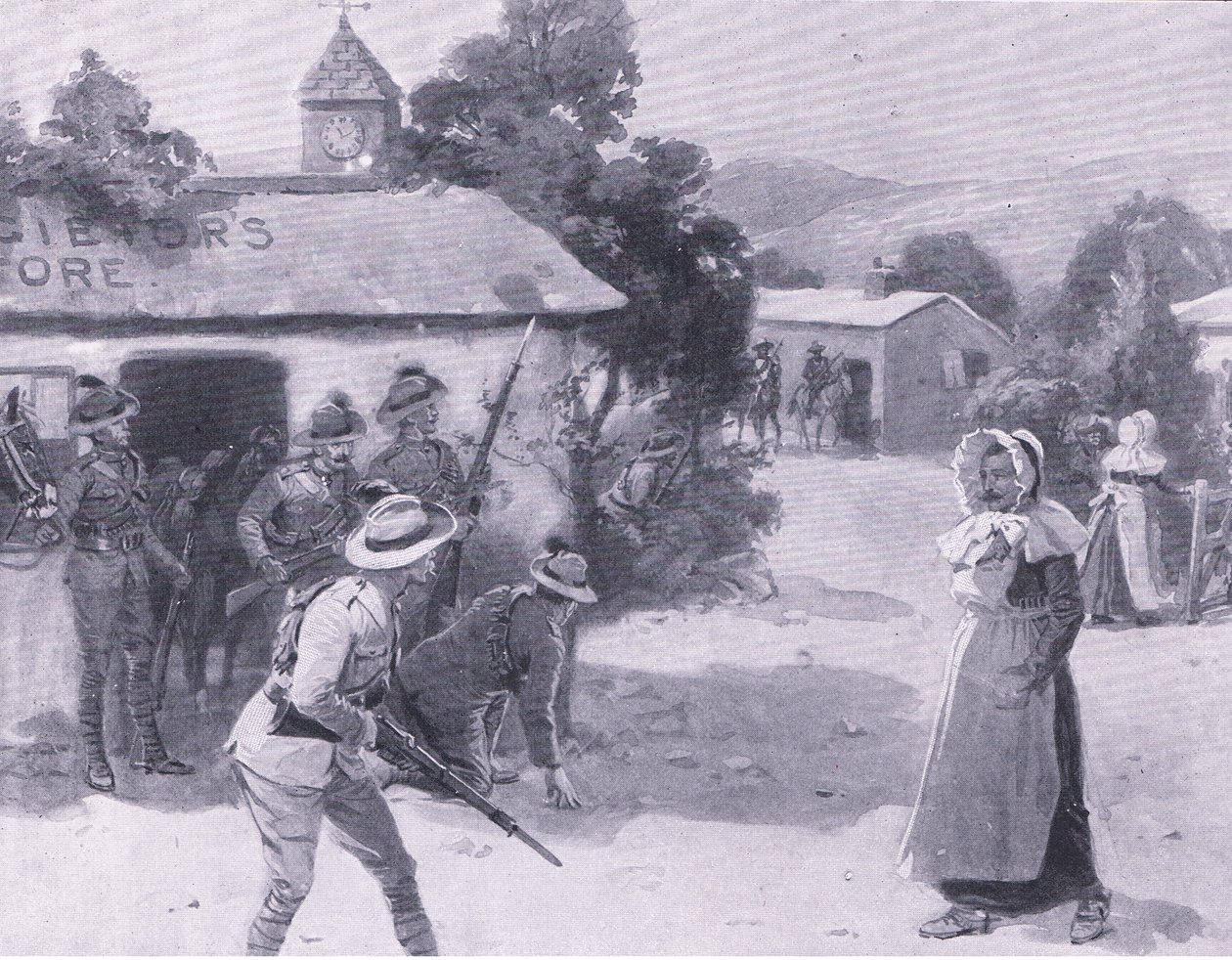 Beteunes decoys, de After Pretoria: The Guerilla War publicado por Harmsworth Bros Limited, 1901 de George Soper