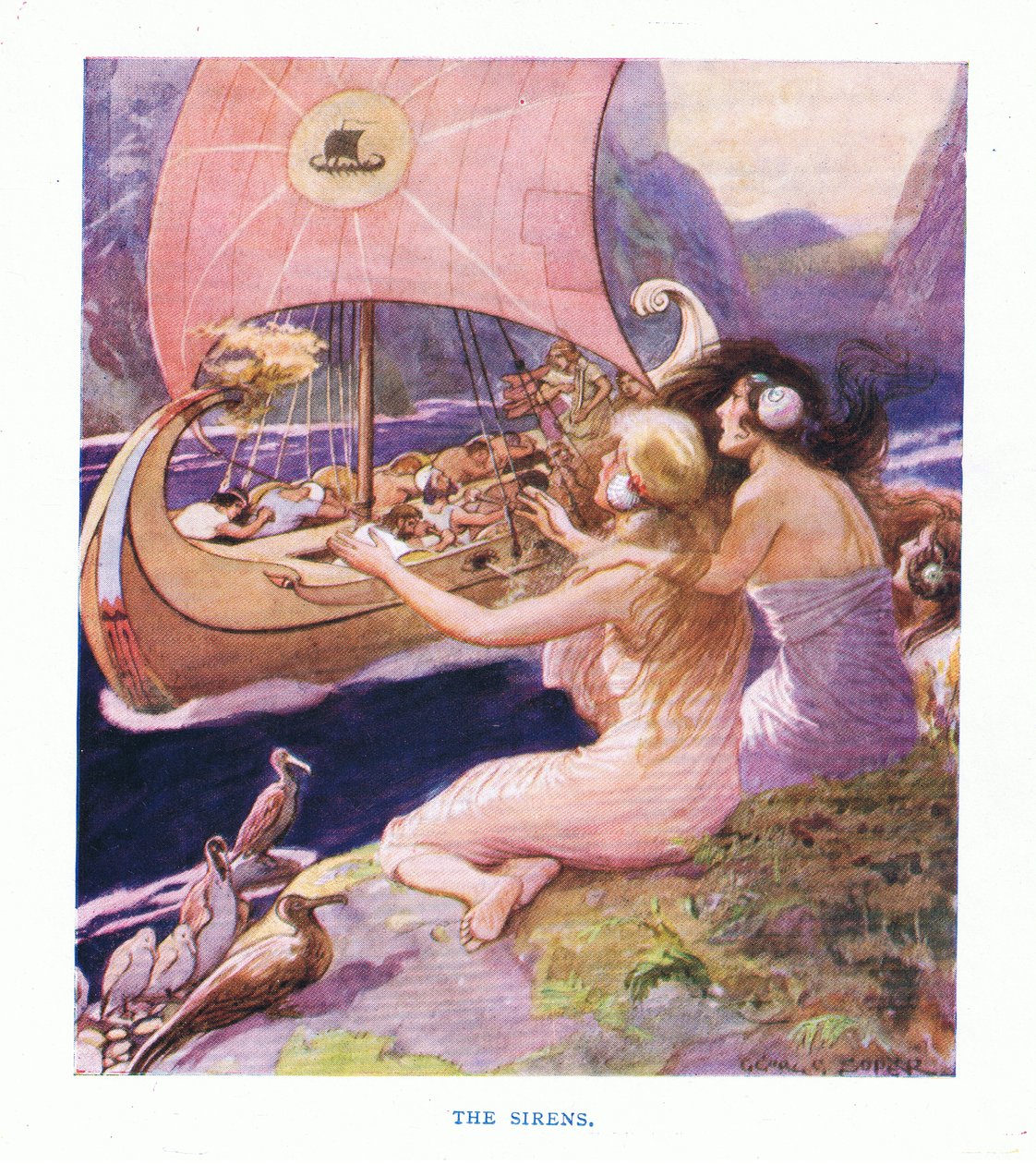 The Sirens, de The Heroes publicado por George Allen e Unwin 1929 de George Soper