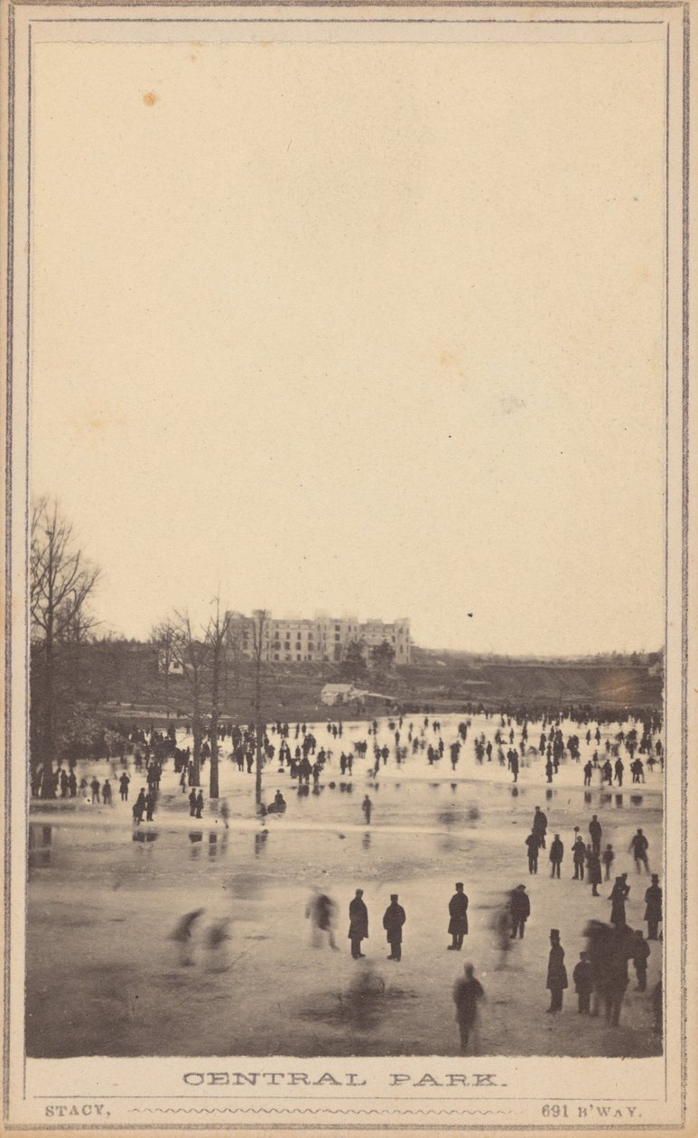Central Park, década de 1860 (foto) de George Stacy