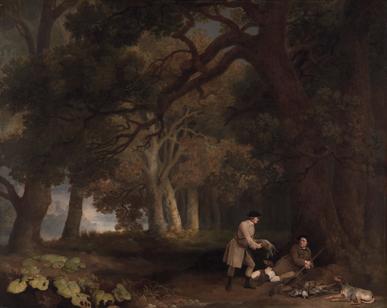 Uma Repose depois do tiroteio de George Stubbs