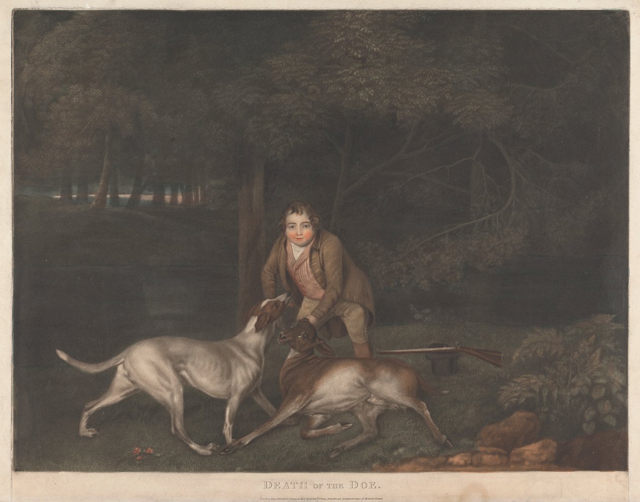 Morte da Corça de George Stubbs