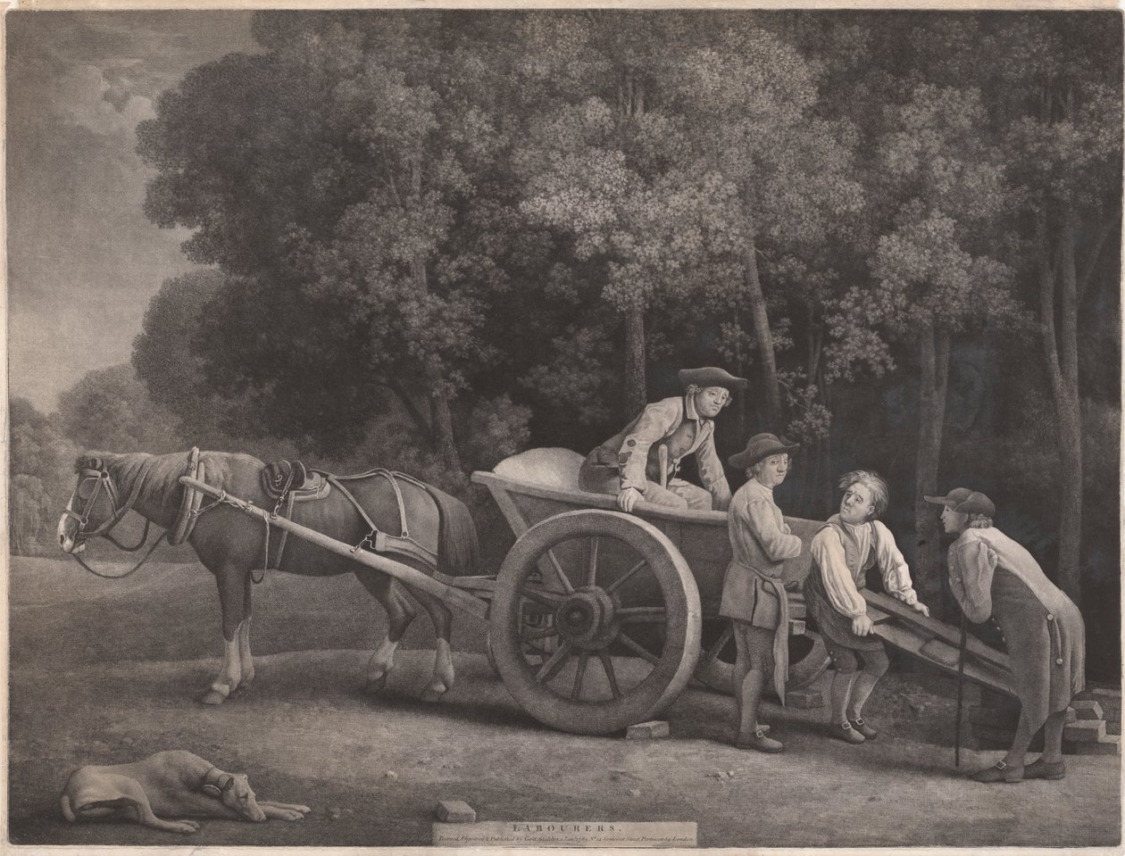 Trabalhadores de George Stubbs