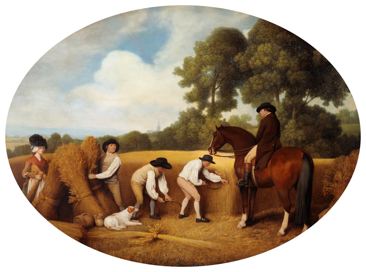 Ceifadores, 1795. de George Stubbs