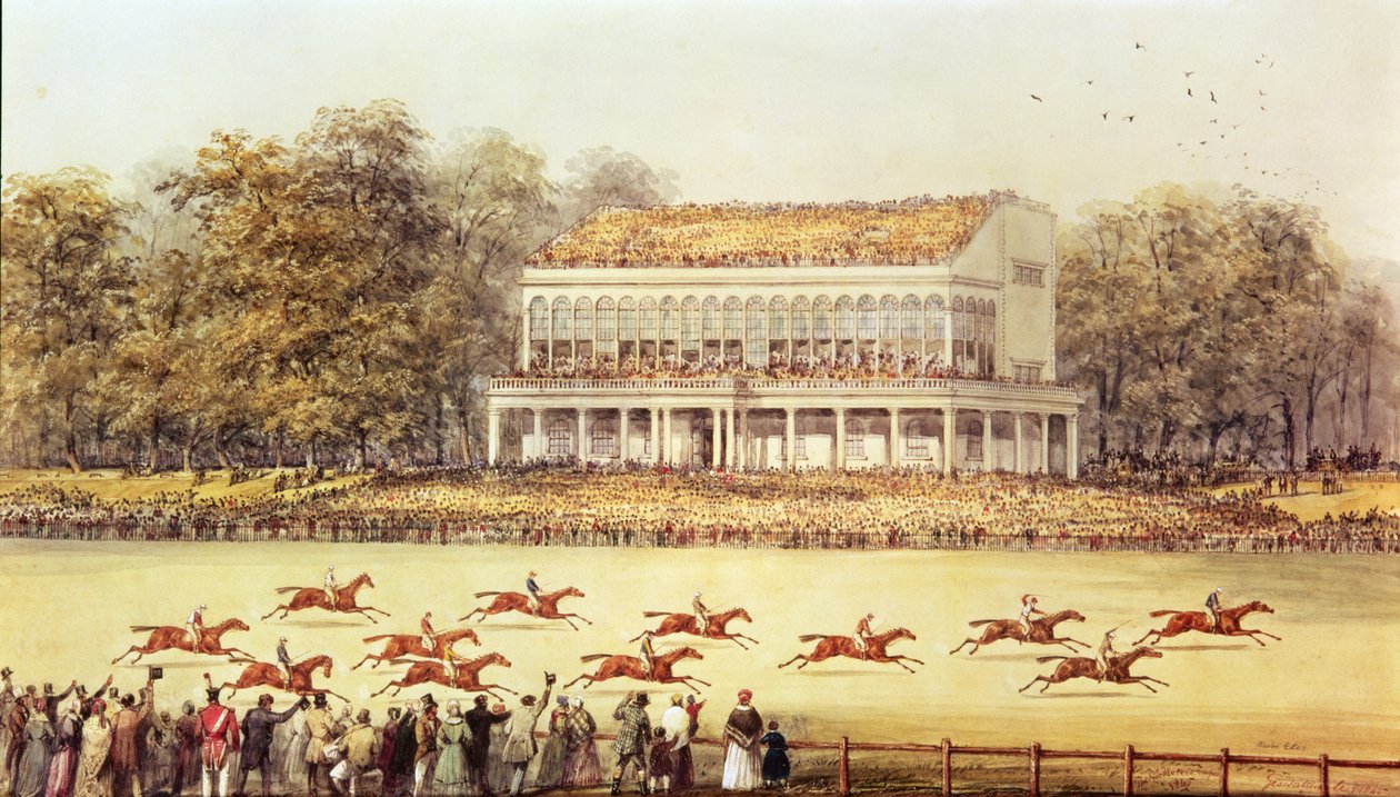 A Taça Goodwood, 1845 de George Tattersall