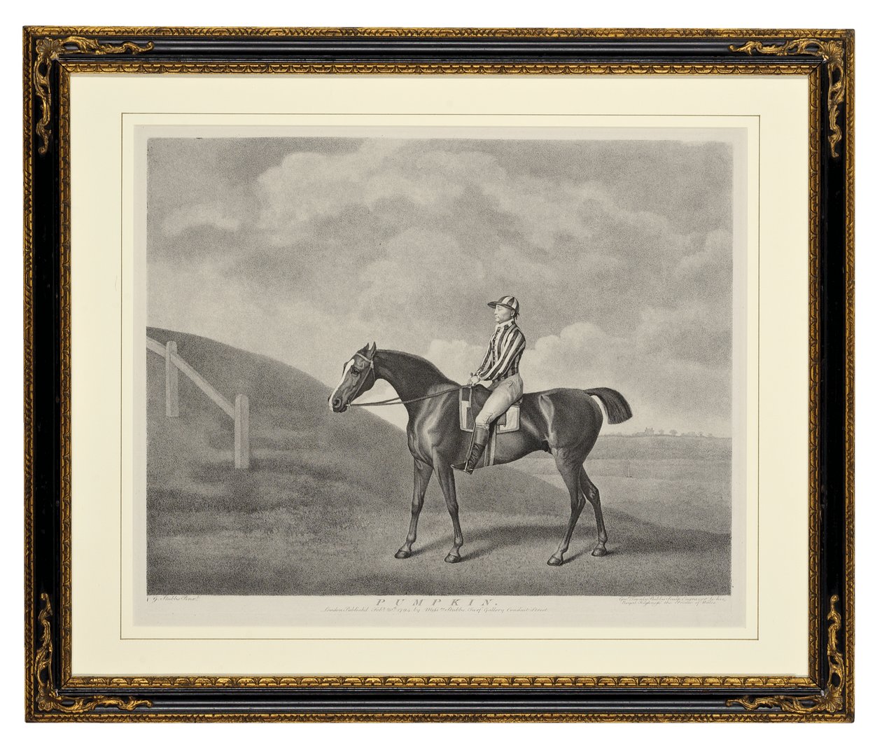 Abóbora (gravura pontilhada) de George Townley Stubbs