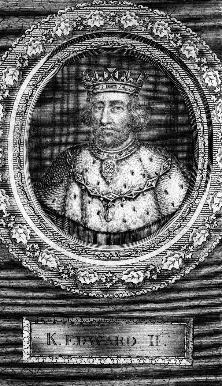 Rei Eduardo II da Inglaterra, século XVIII. de George Vertue