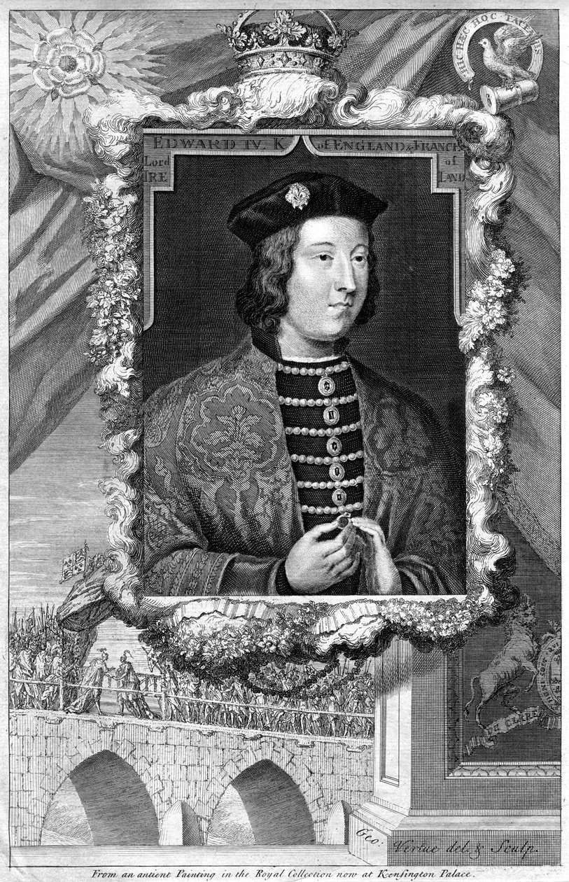 Rei Eduardo IV da Inglaterra. de George Vertue