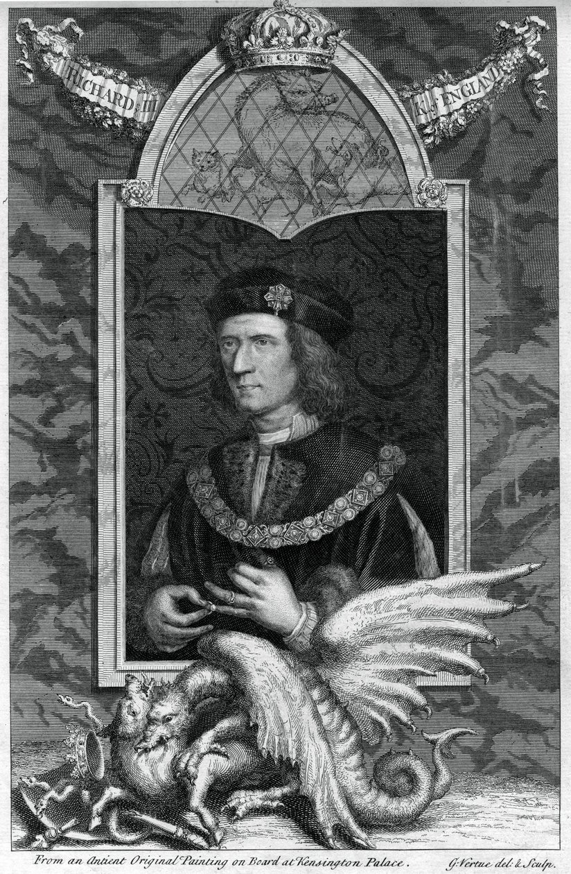 Ricardo III da Inglaterra, século XVIII. de George Vertue