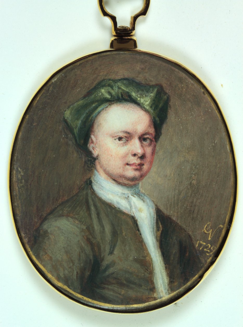 Auto-retrato de George Vertue