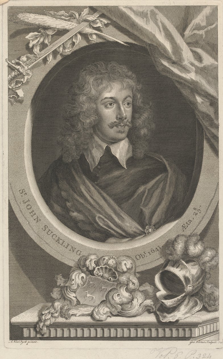 Sir John Suckling de George Vertue