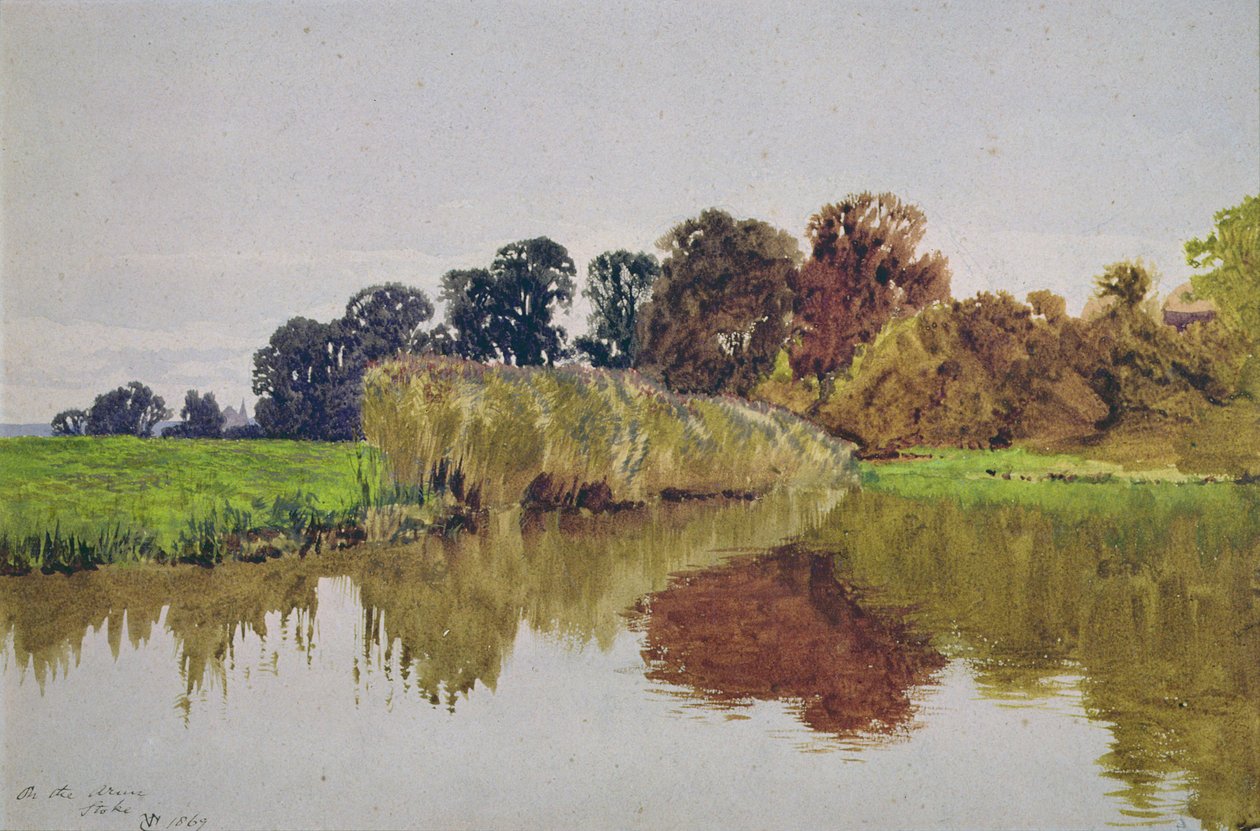 No Arun, Stoke, Sussex de George Vicat Cole