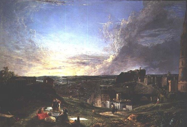 Edimburgo de Carlton Hill de George Vincent