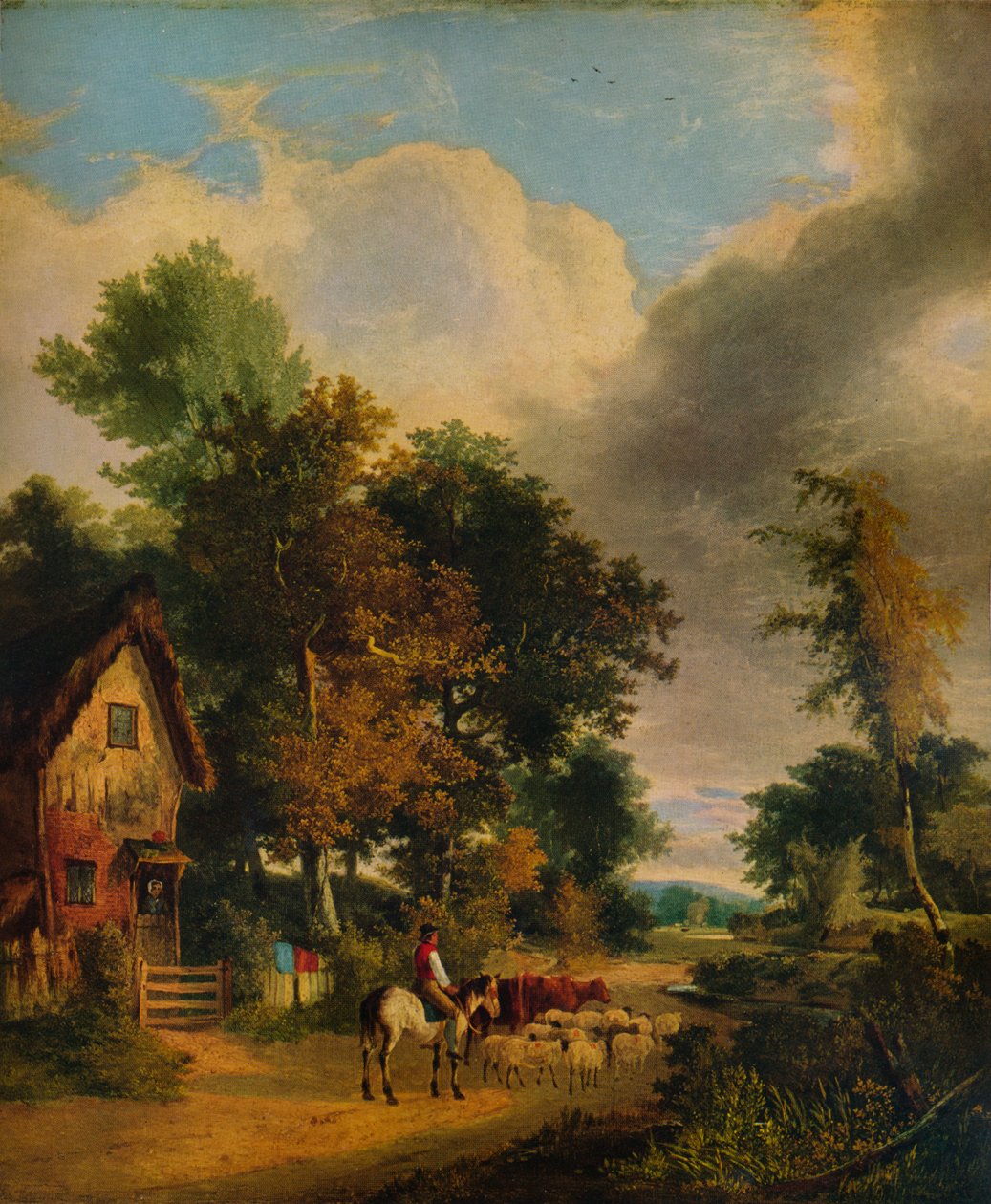 Cena do bosque, Norwich, c1827, 1938 de George Vincent