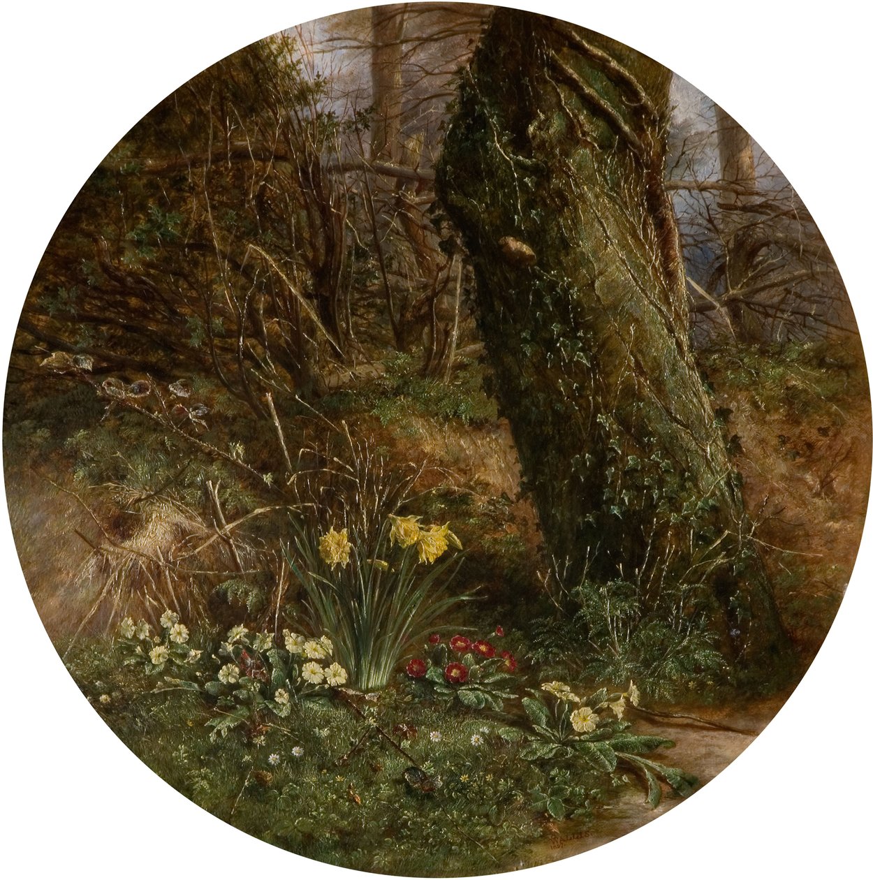 A Ressurreição do Ano, 1857. de George Wallis