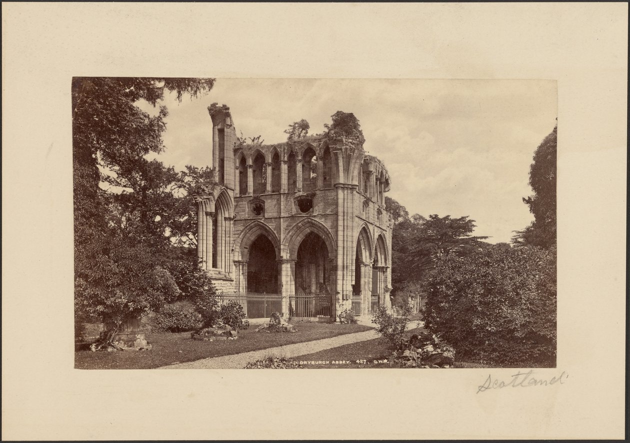 Abadia de Dryburgh de George Washington Wilson
