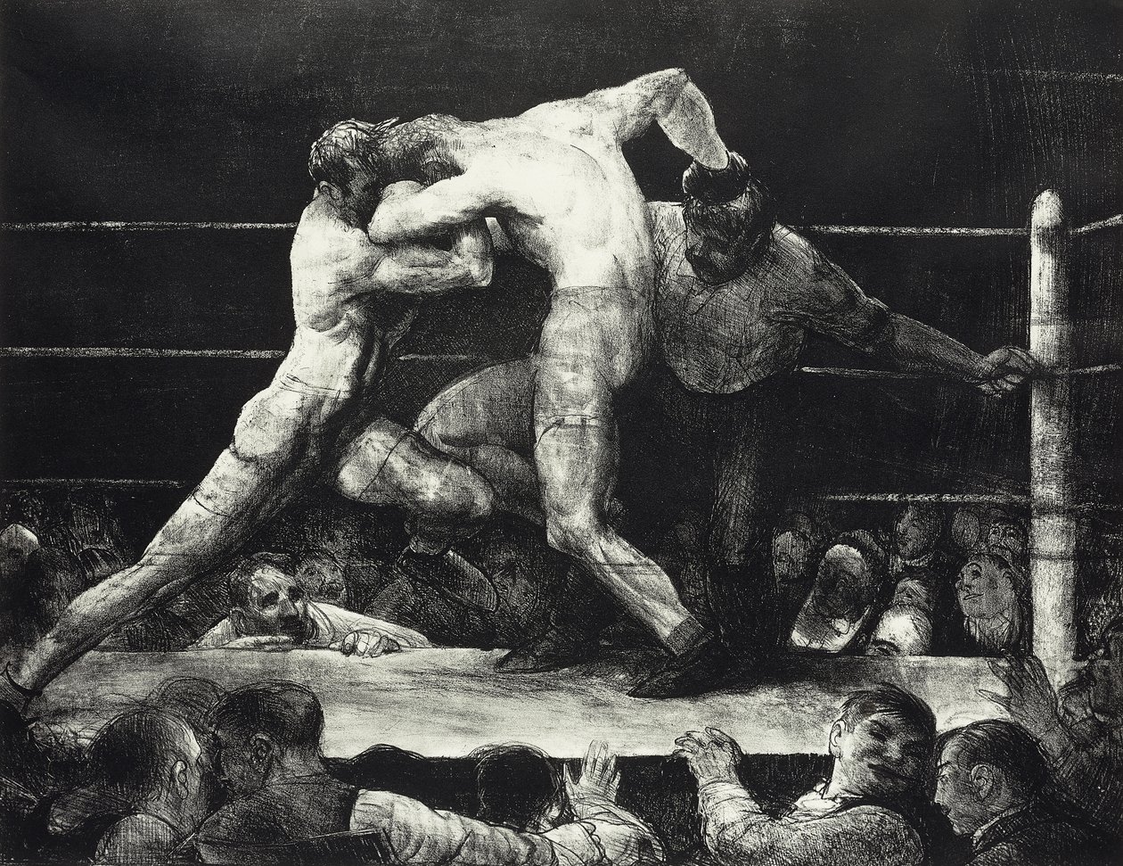 Um veado em Sharkey "s, 1947 de George Wesley Bellows