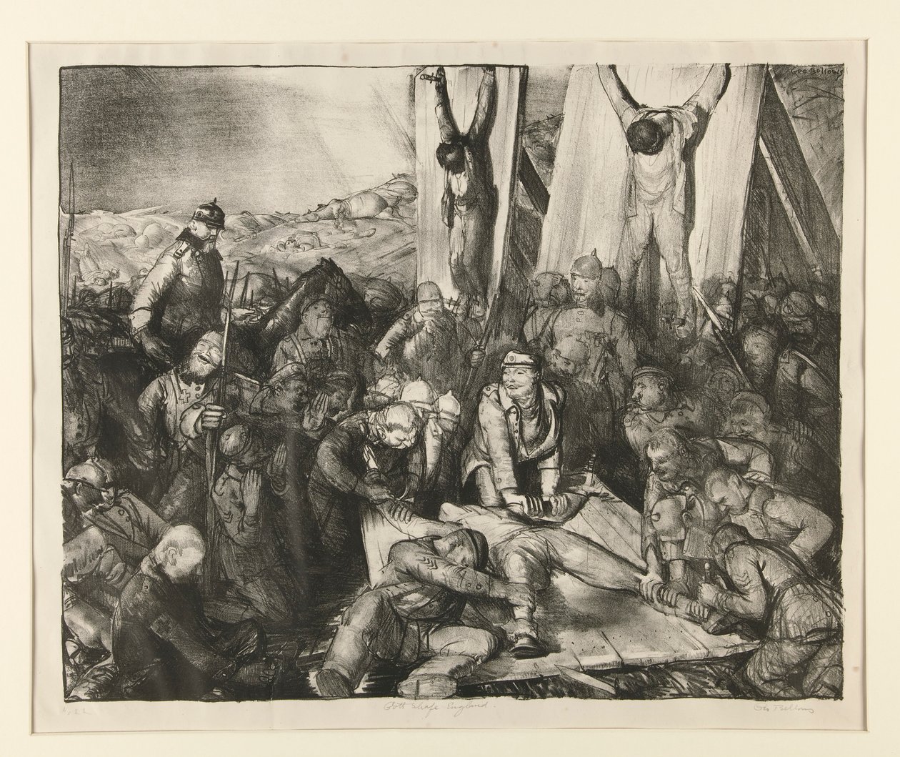 Deus castiga a Inglaterra de George Wesley Bellows