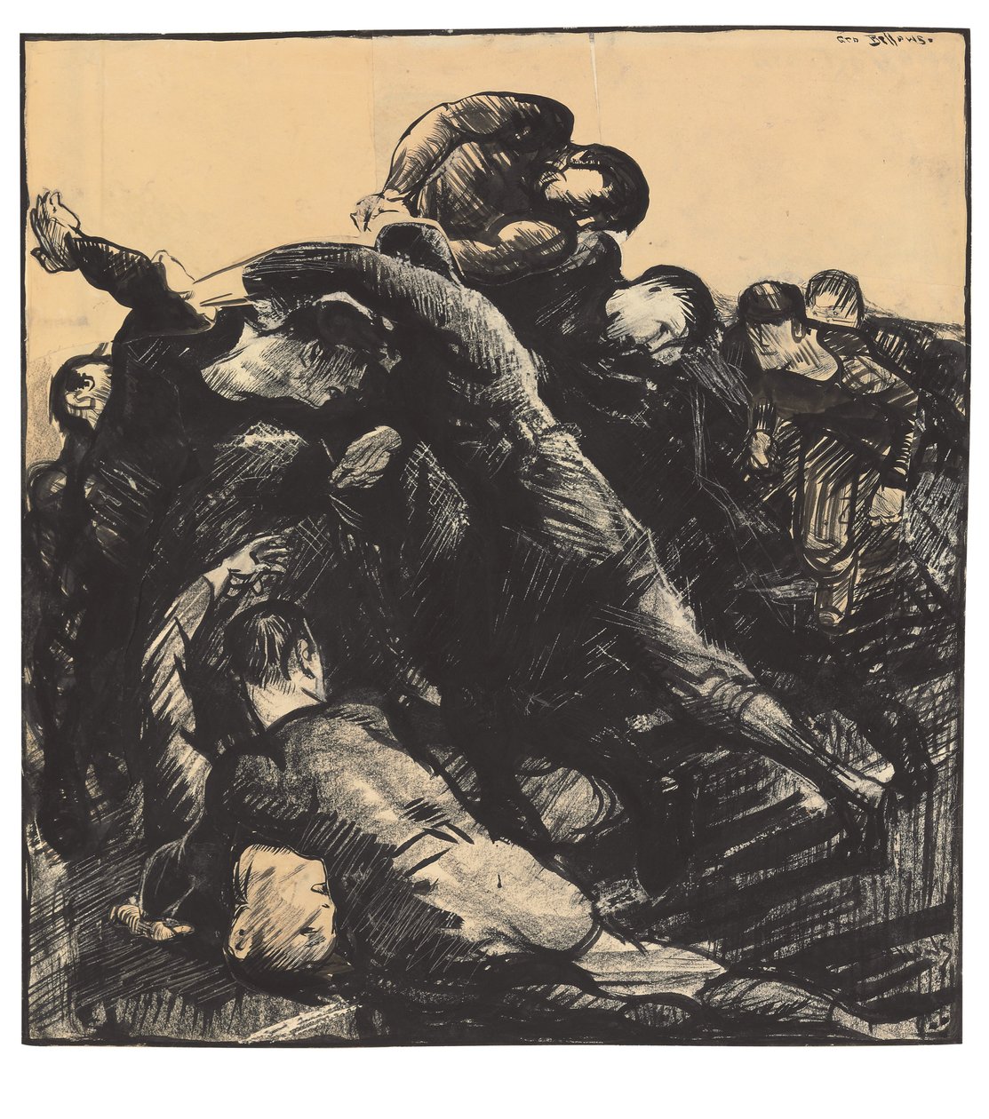 Hold "Em, 1912 de George Wesley Bellows