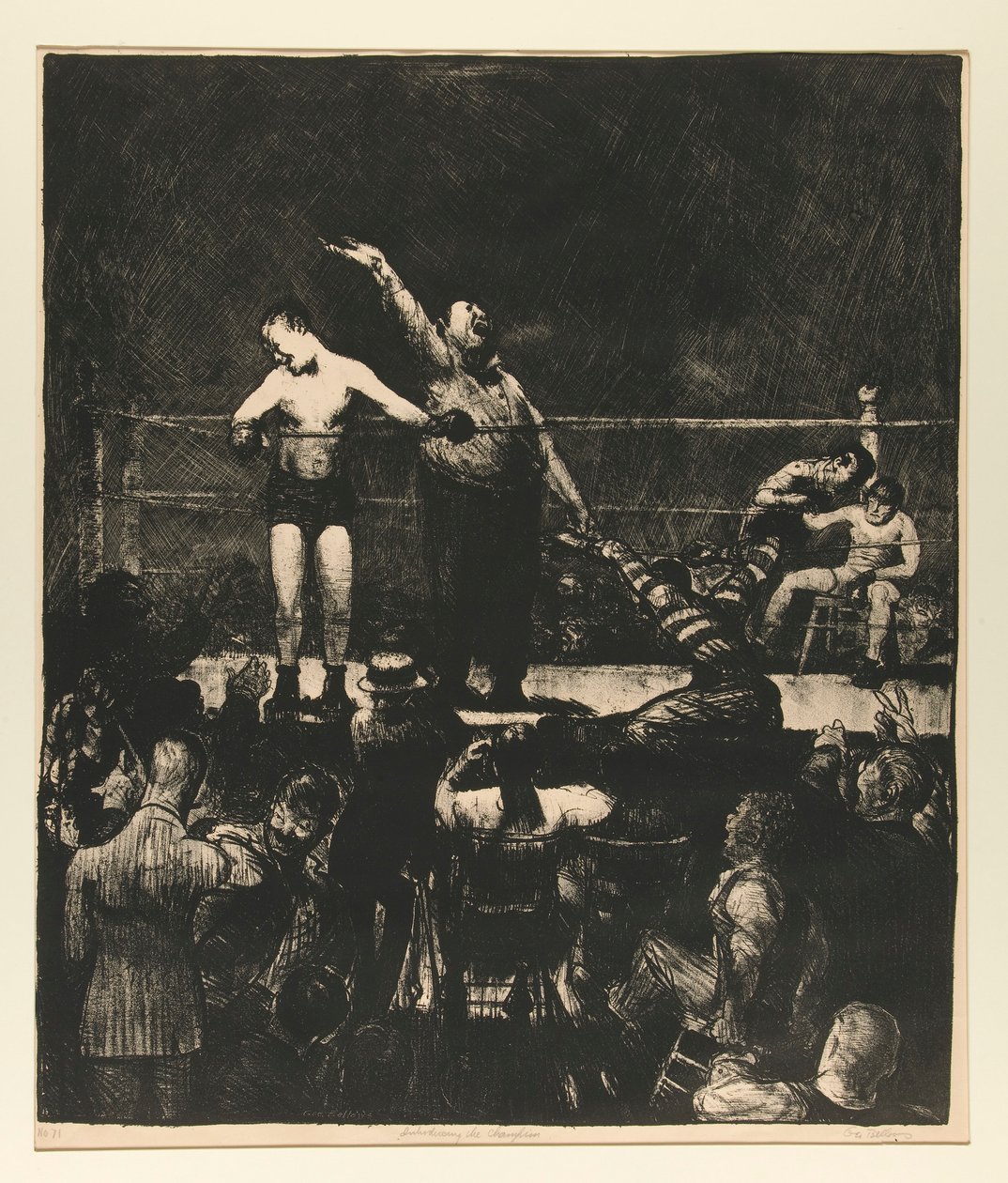 Apresentando o Campeão No. 2 de George Wesley Bellows