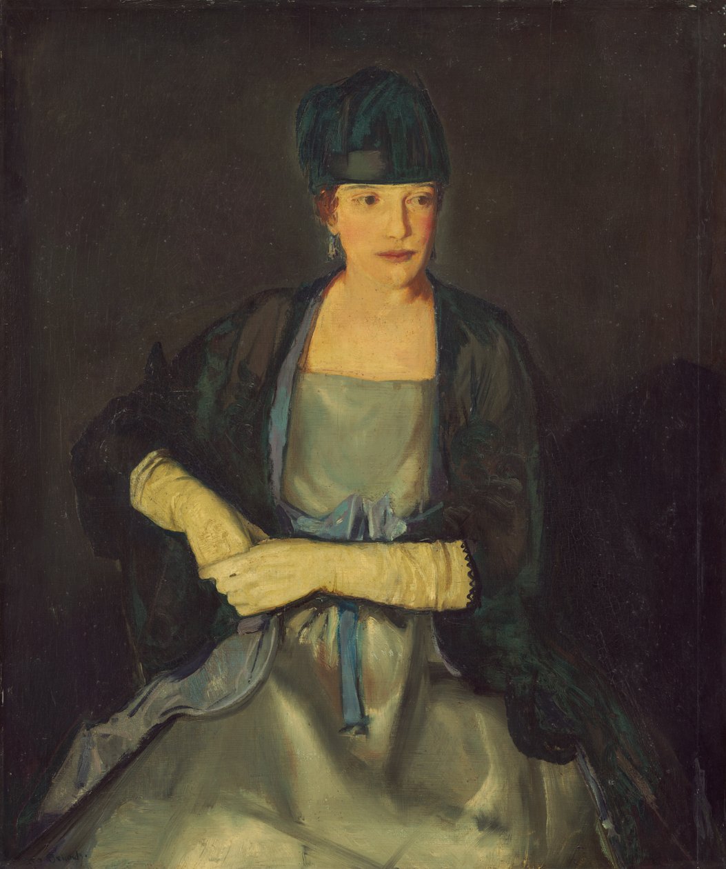 Maud Murray Dale Sra. Chester Dale, 1919. de George Wesley Bellows