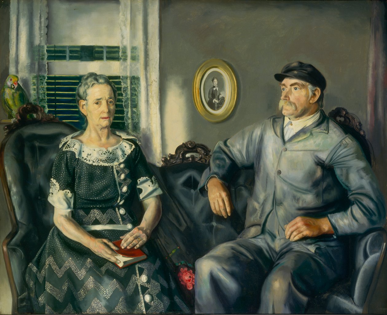 Sr. e Sra. Phillip Wase, 1924. de George Wesley Bellows