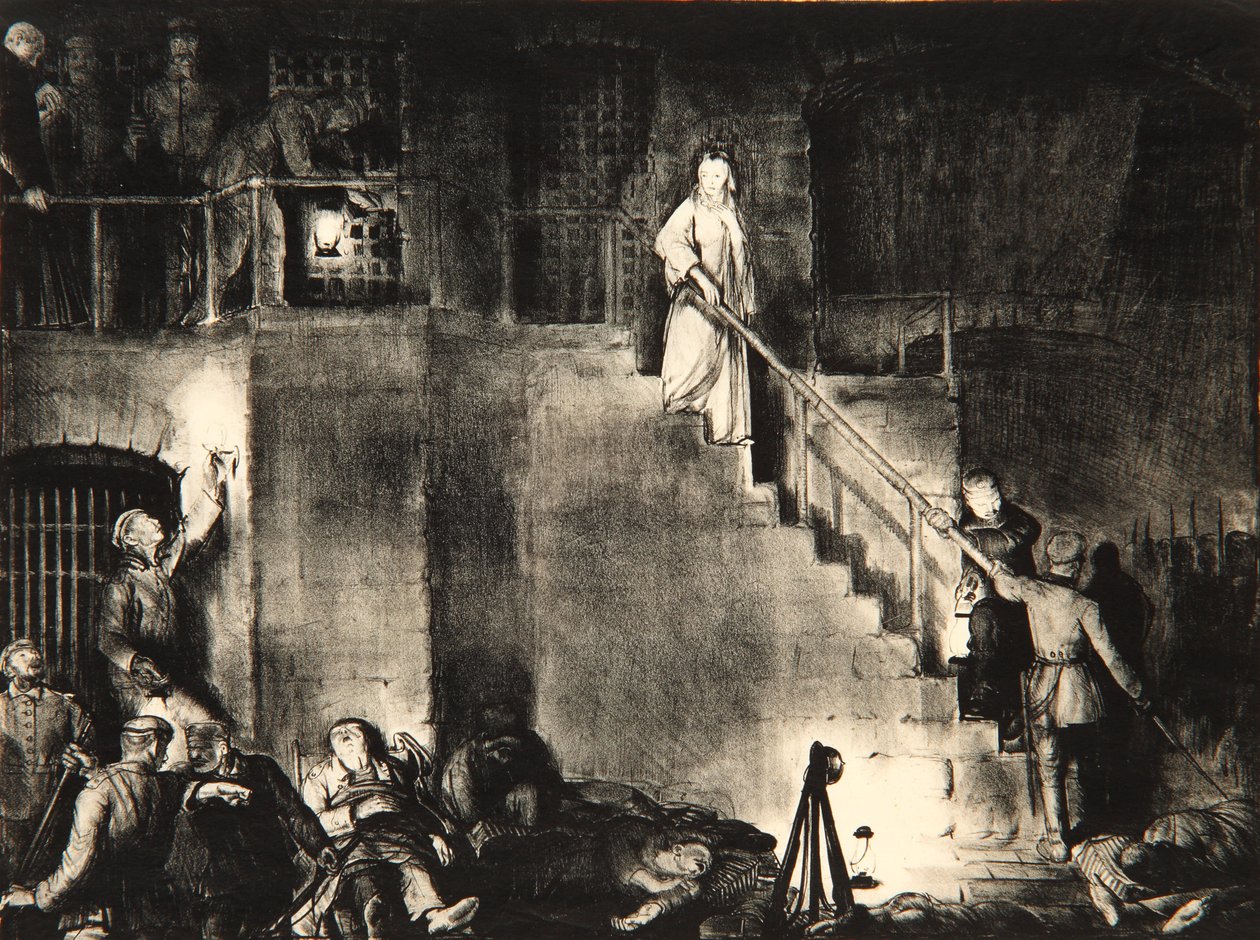 Assassinato de Edith Cavell de George Wesley Bellows