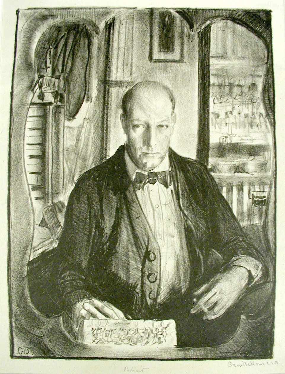 Autorretrato de George Wesley Bellows