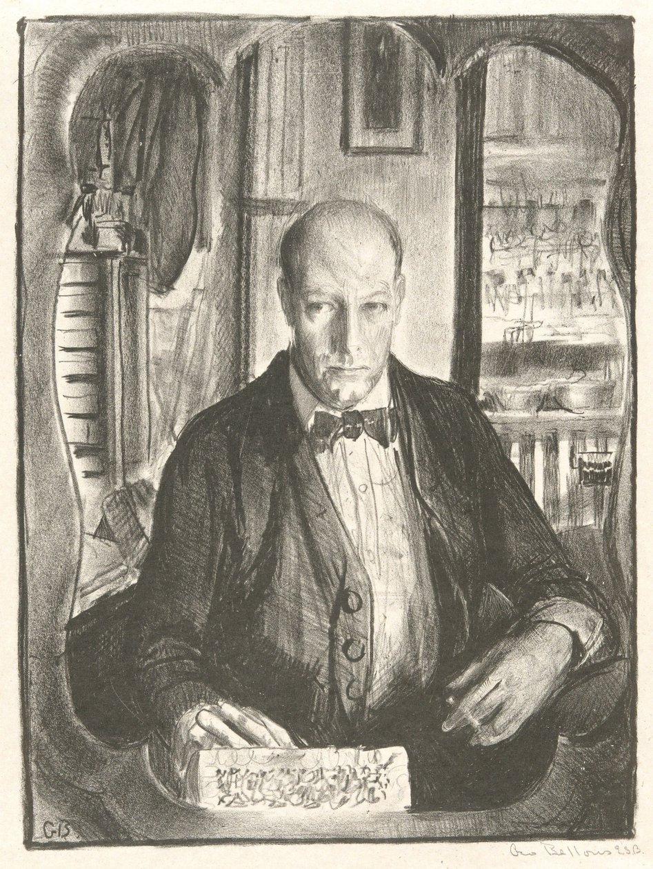 Autorretrato de George Wesley Bellows