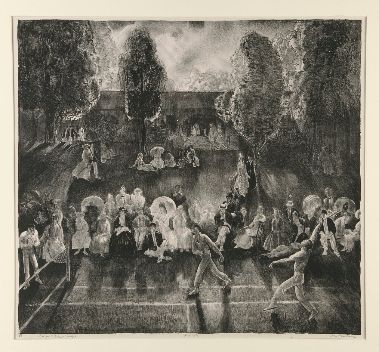 tênis de George Wesley Bellows