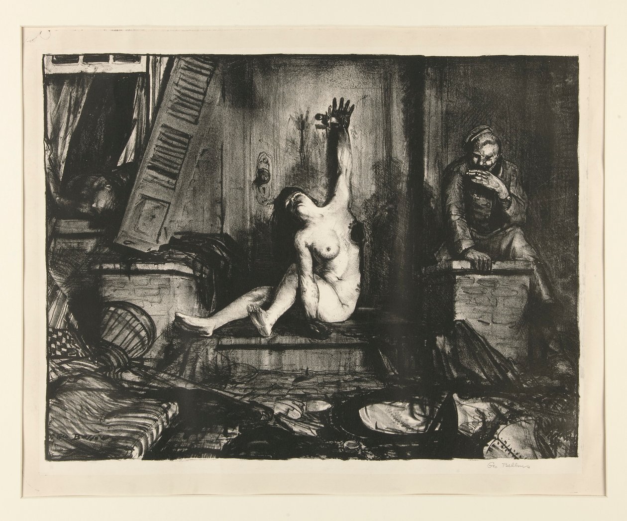 O Cigarro da Série Guerra de George Wesley Bellows