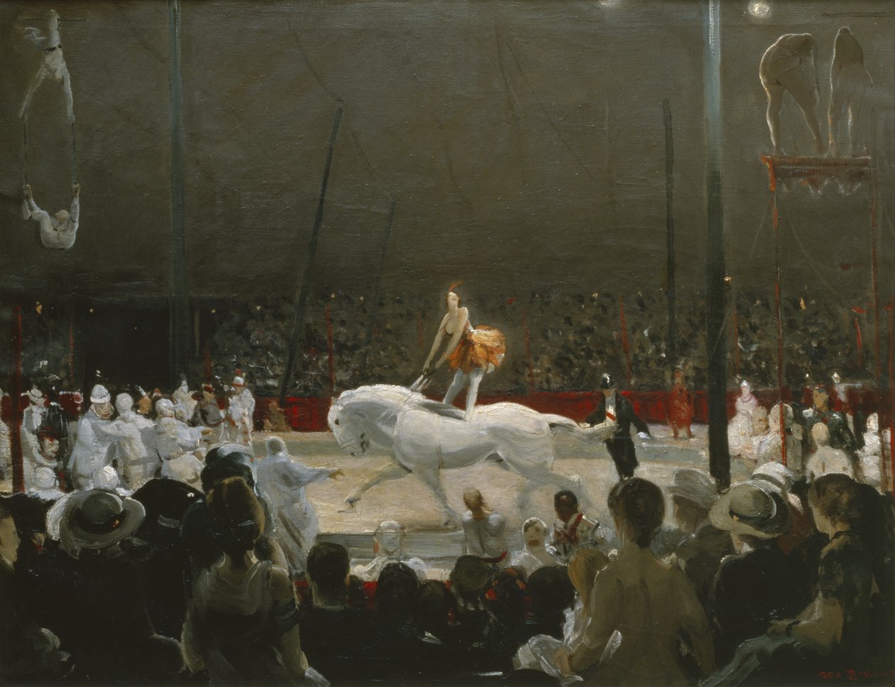 O circo, 1912 de George Wesley Bellows