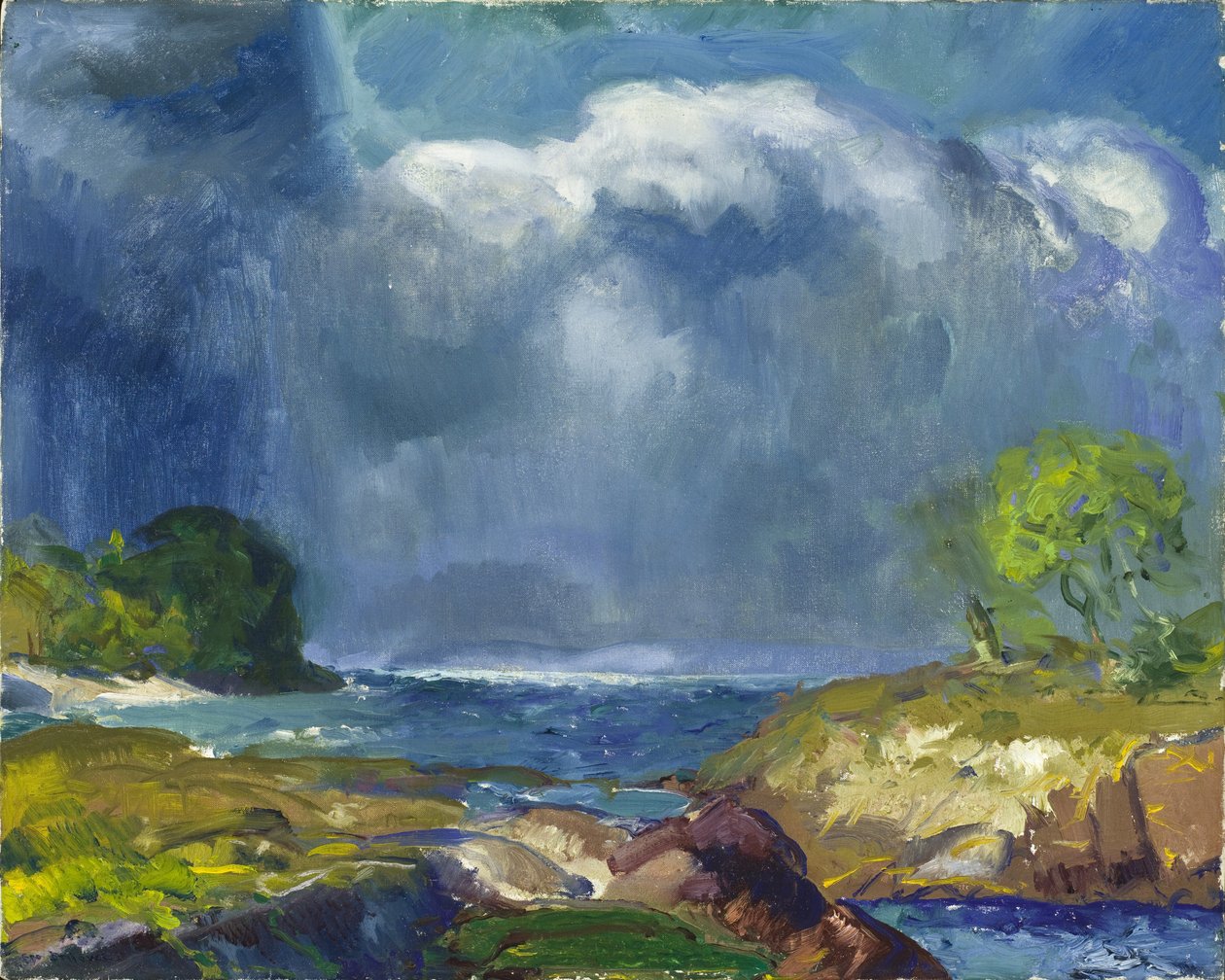 A tempestade que se aproxima de George Wesley Bellows