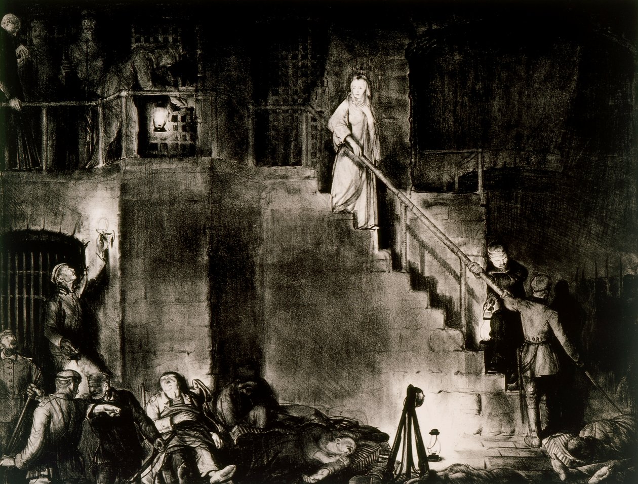 O Assassinato de Edith Cavell de George Wesley Bellows