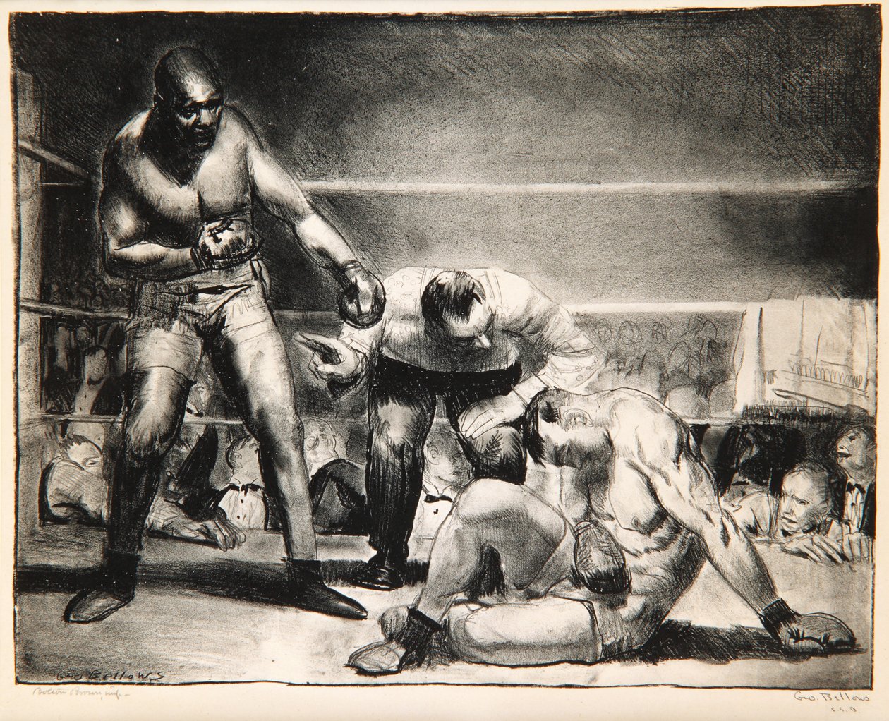 A esperança branca, 1921 de George Wesley Bellows