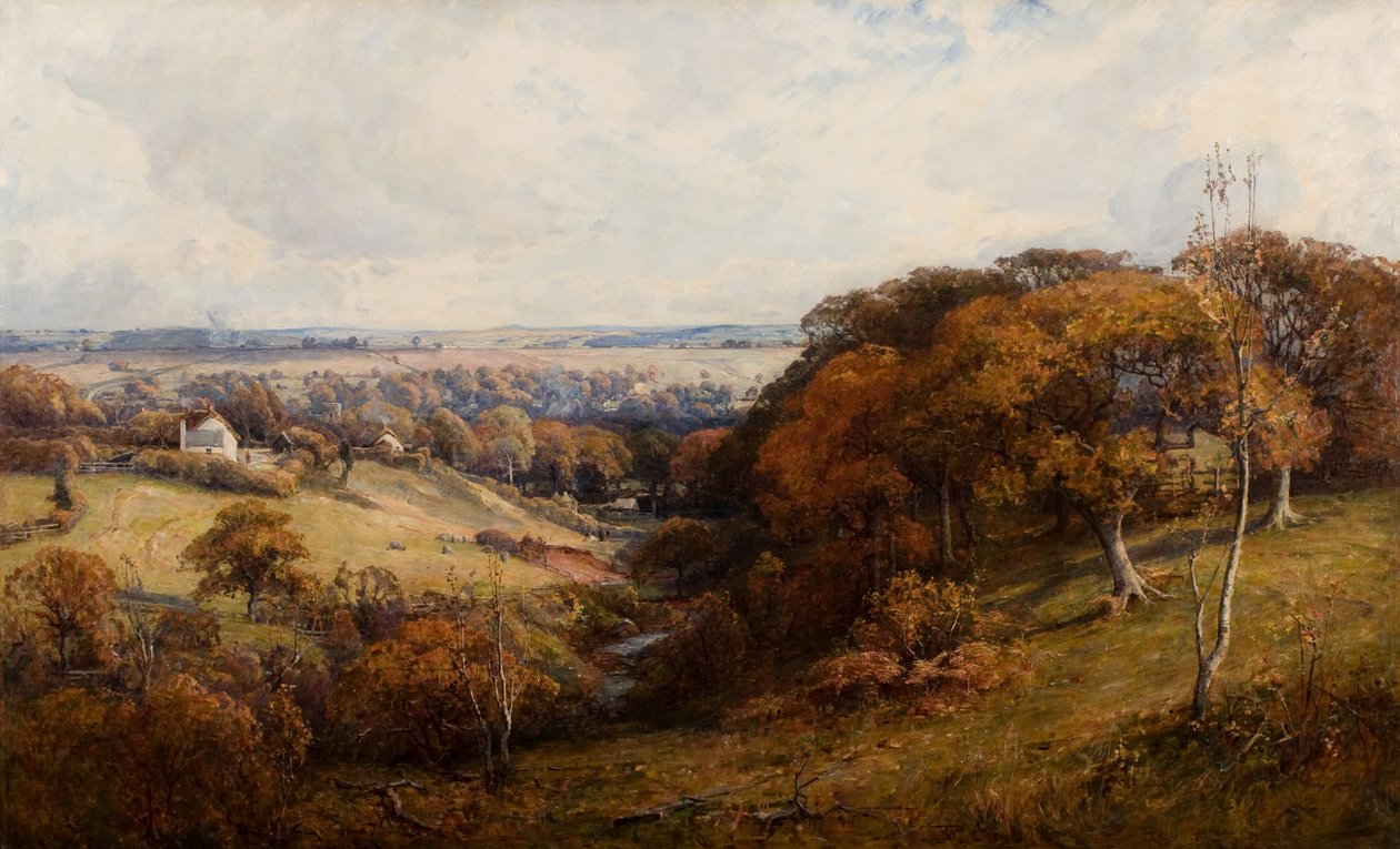 As Cataratas do Tummel de George Whitton Johnstone