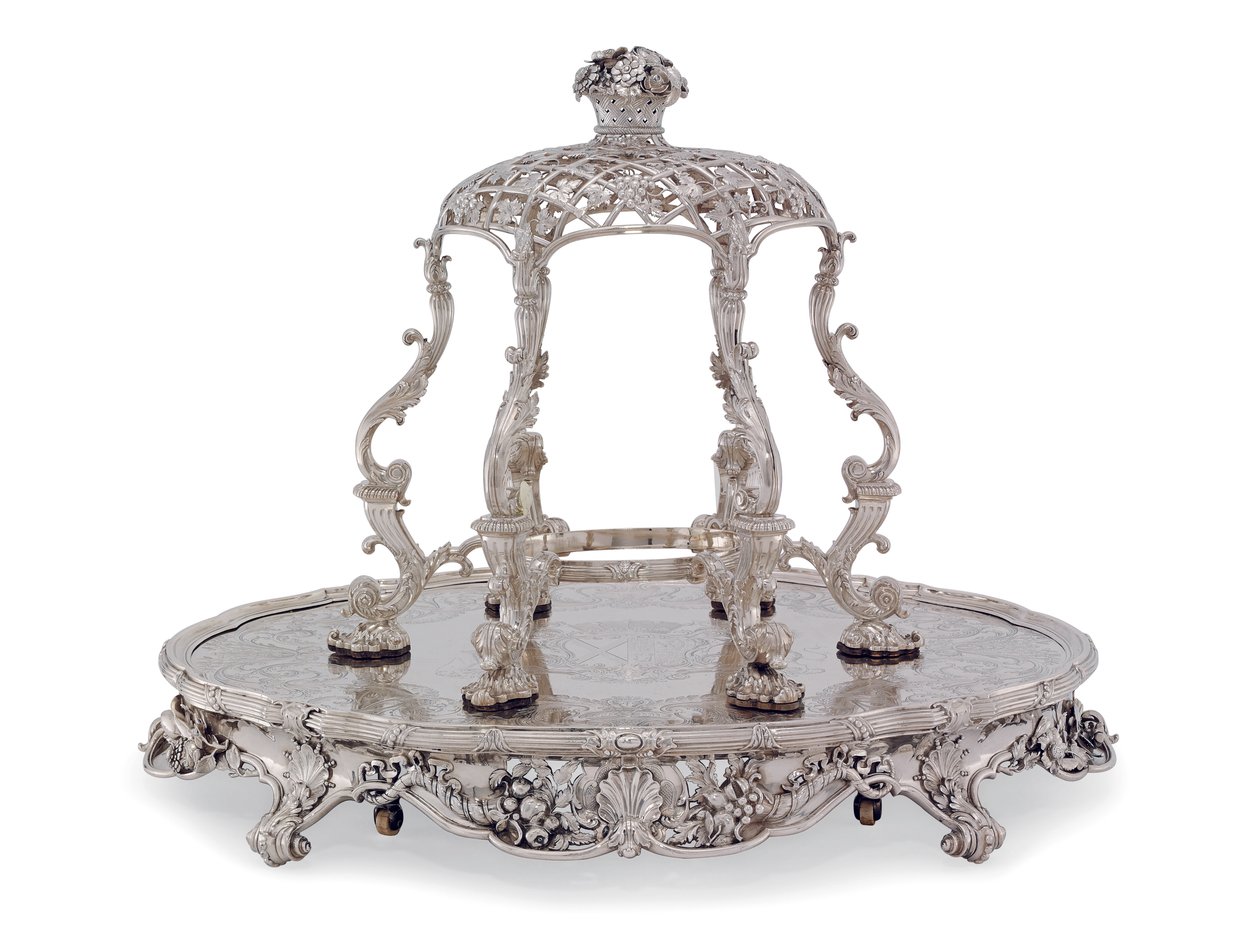 Epergne, The Leinster Service de George Wickes