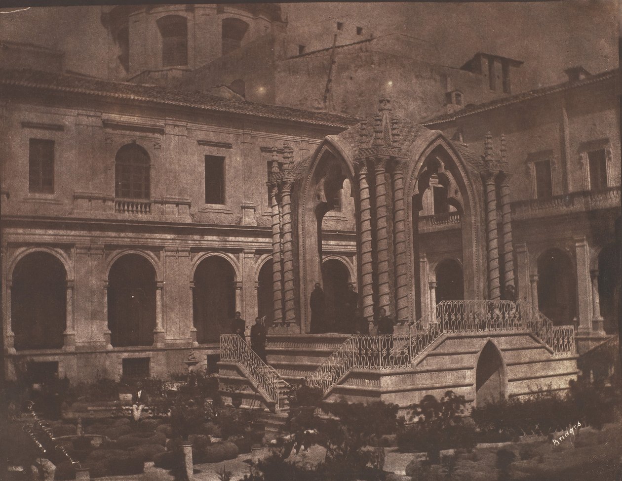 Convento beneditino, Catânia, 1846. de George Wilson Bridges