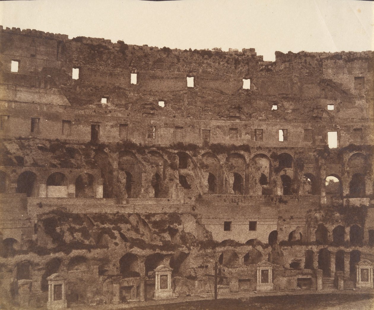 Coliseu, Roma, 1850. de George Wilson Bridges