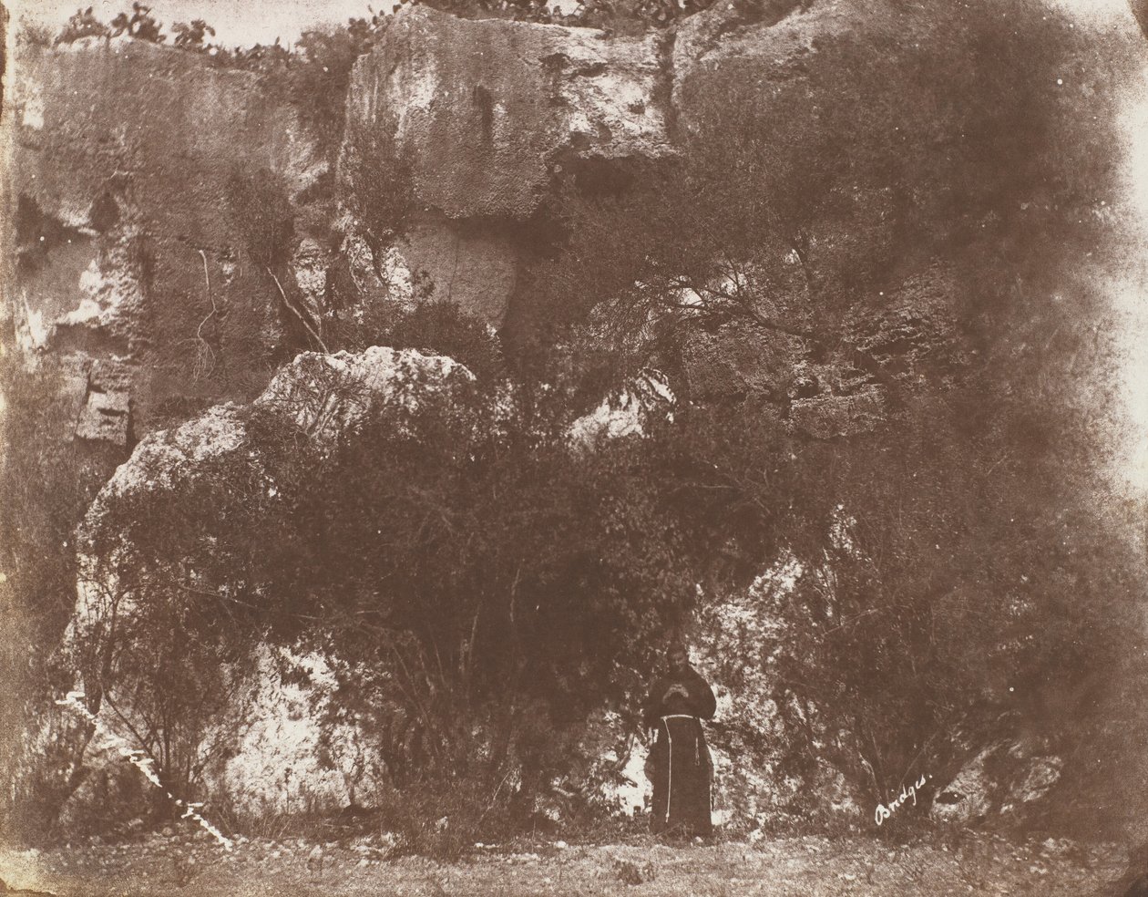 Jardim de Selvia, Siracusa, Sicília, 1846. de George Wilson Bridges