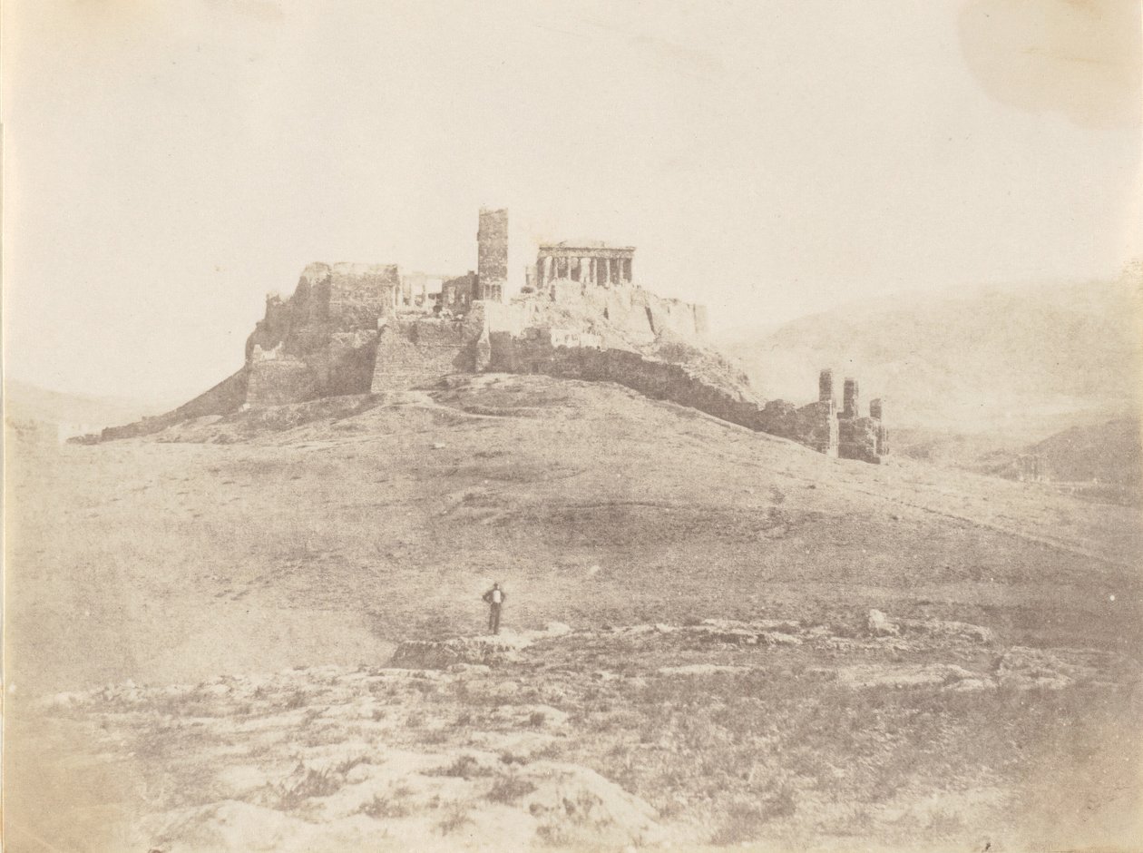 Pnyx e Acrópole, c. 1848. de George Wilson Bridges
