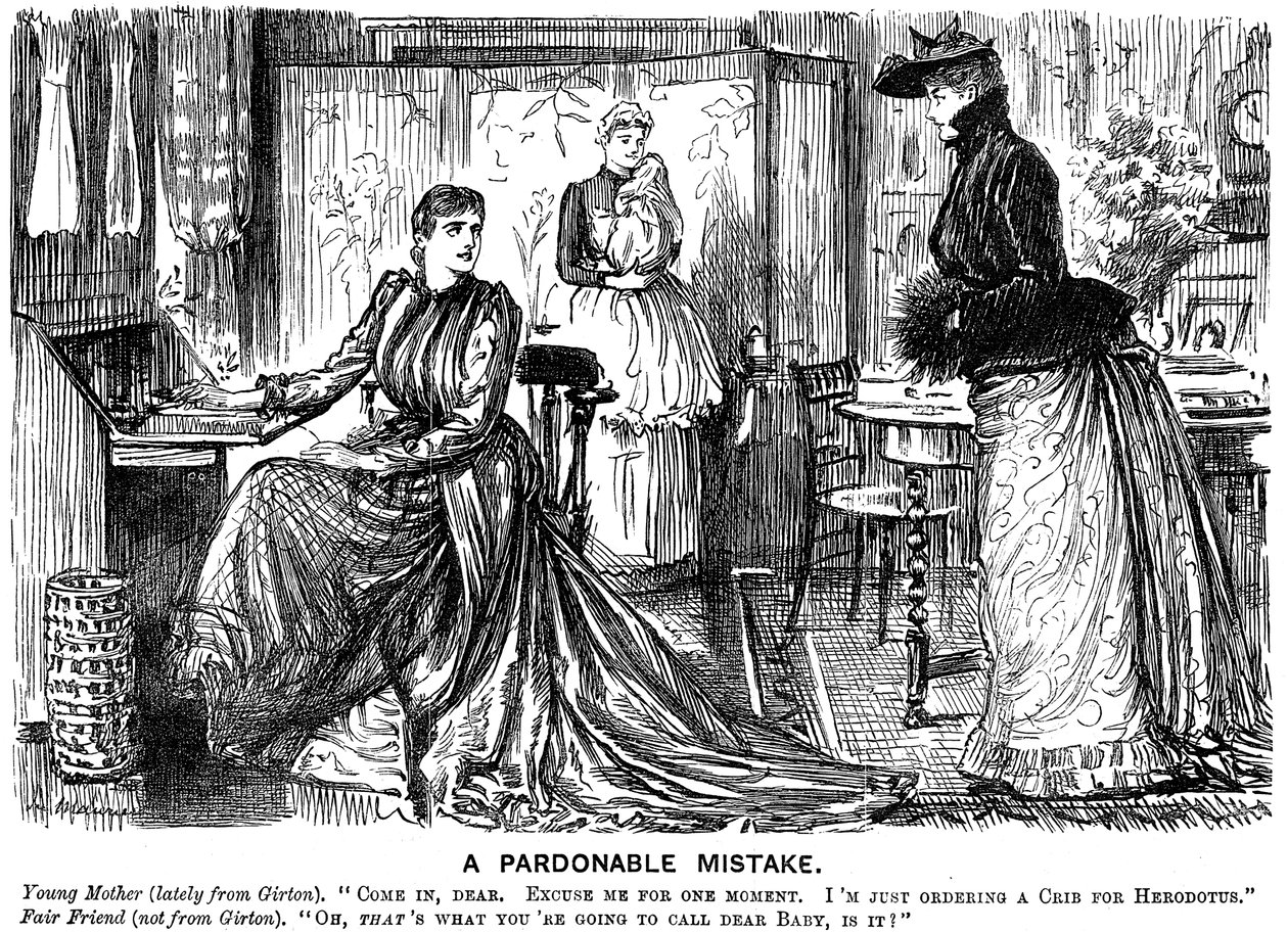 Um erro perdoável, 1889 de George du Maurier