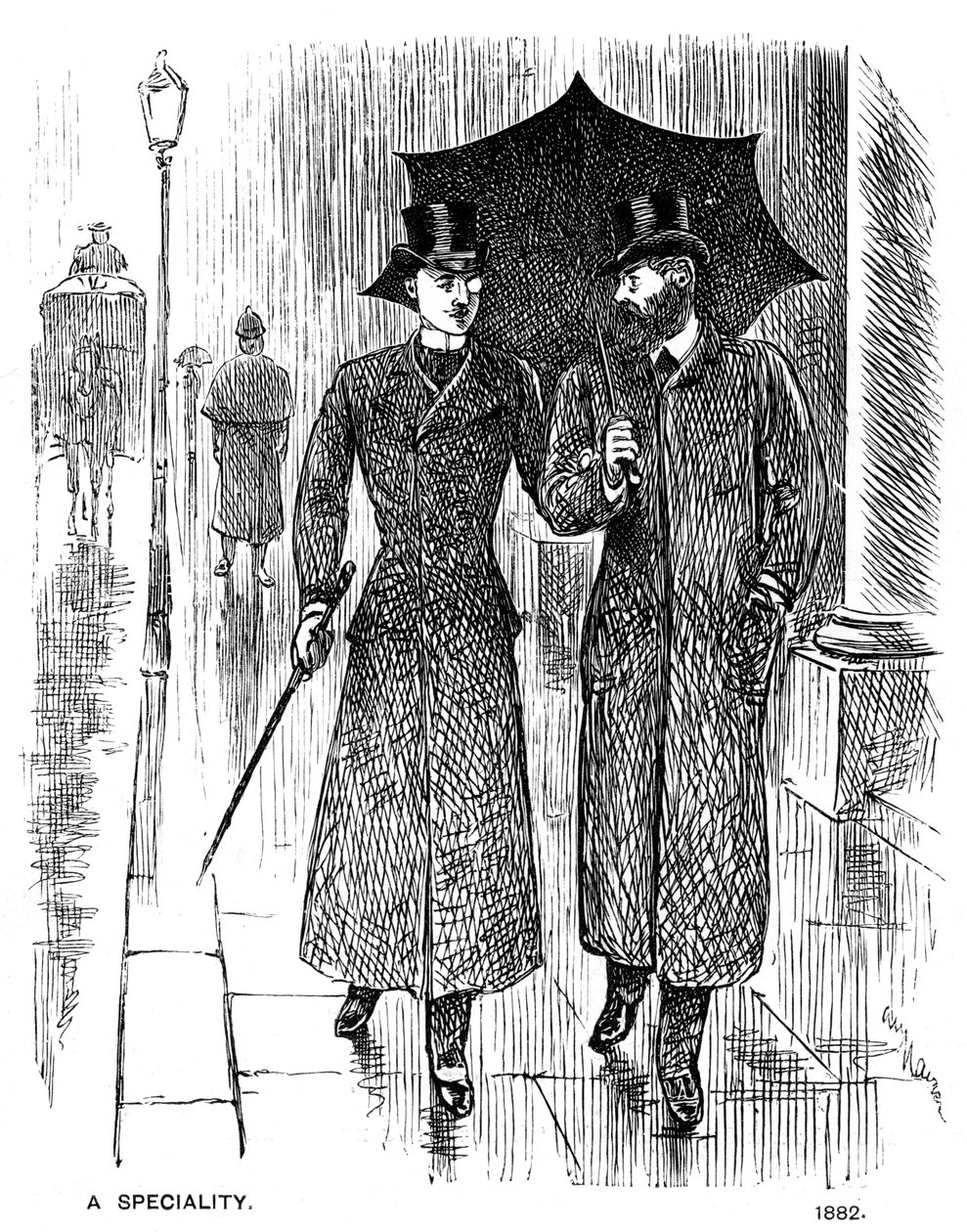 Uma especialidade, 1882 1891. de George du Maurier