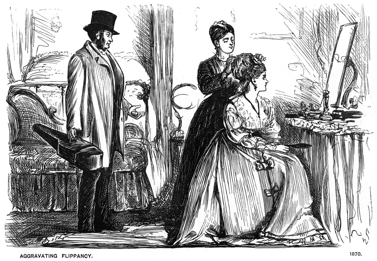 Agravante Flippancy, 1870 1891. de George du Maurier