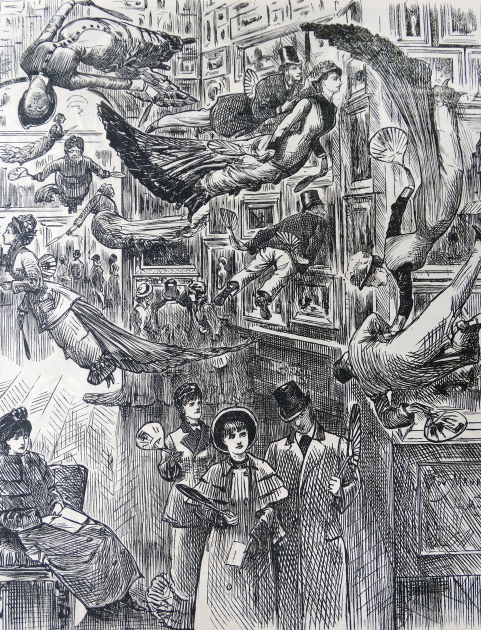 A ingenuidade de EDISON como visto por George du Maurier. de George du Maurier