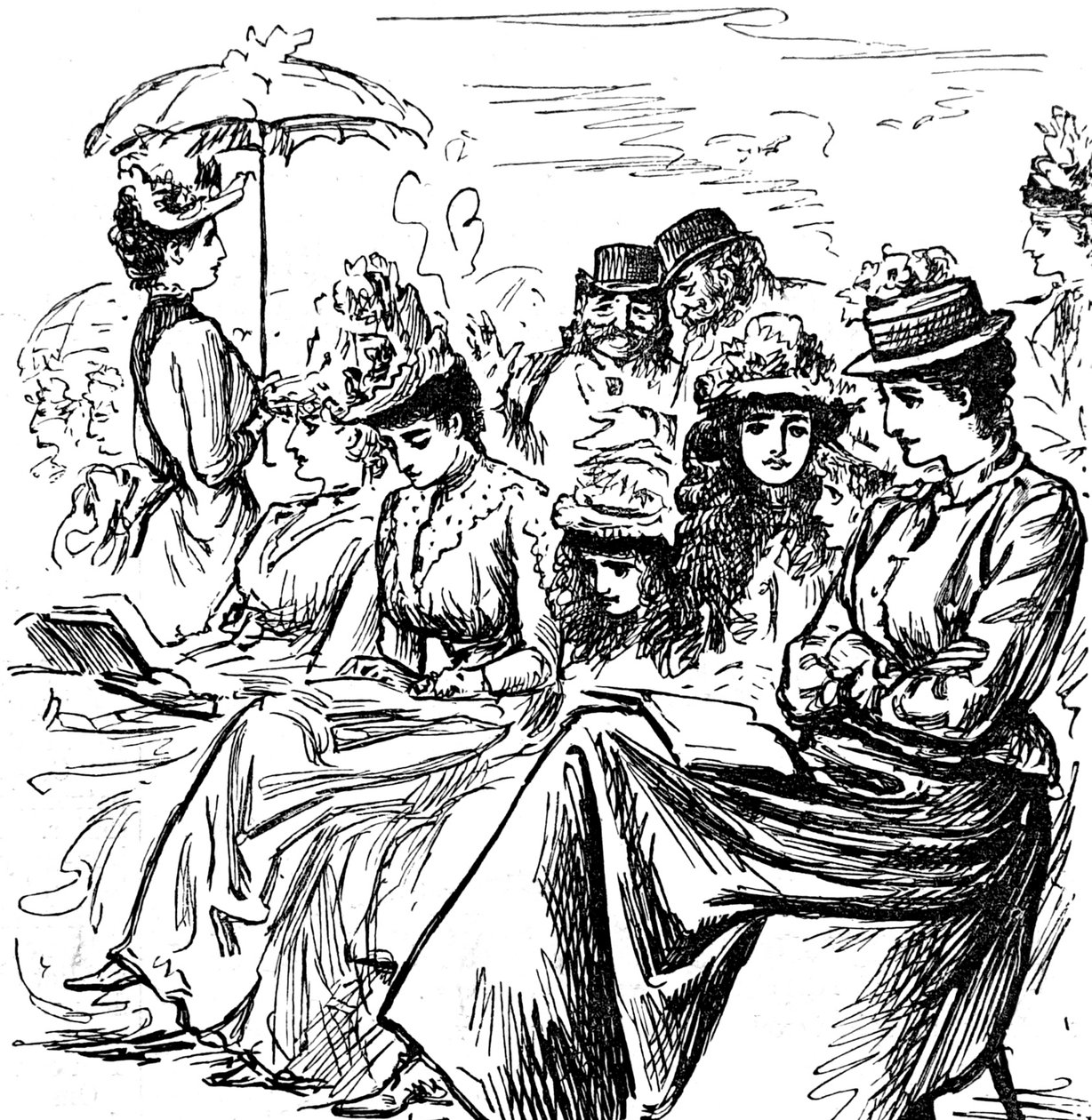 Ilustração de George du Maurier de George du Maurier