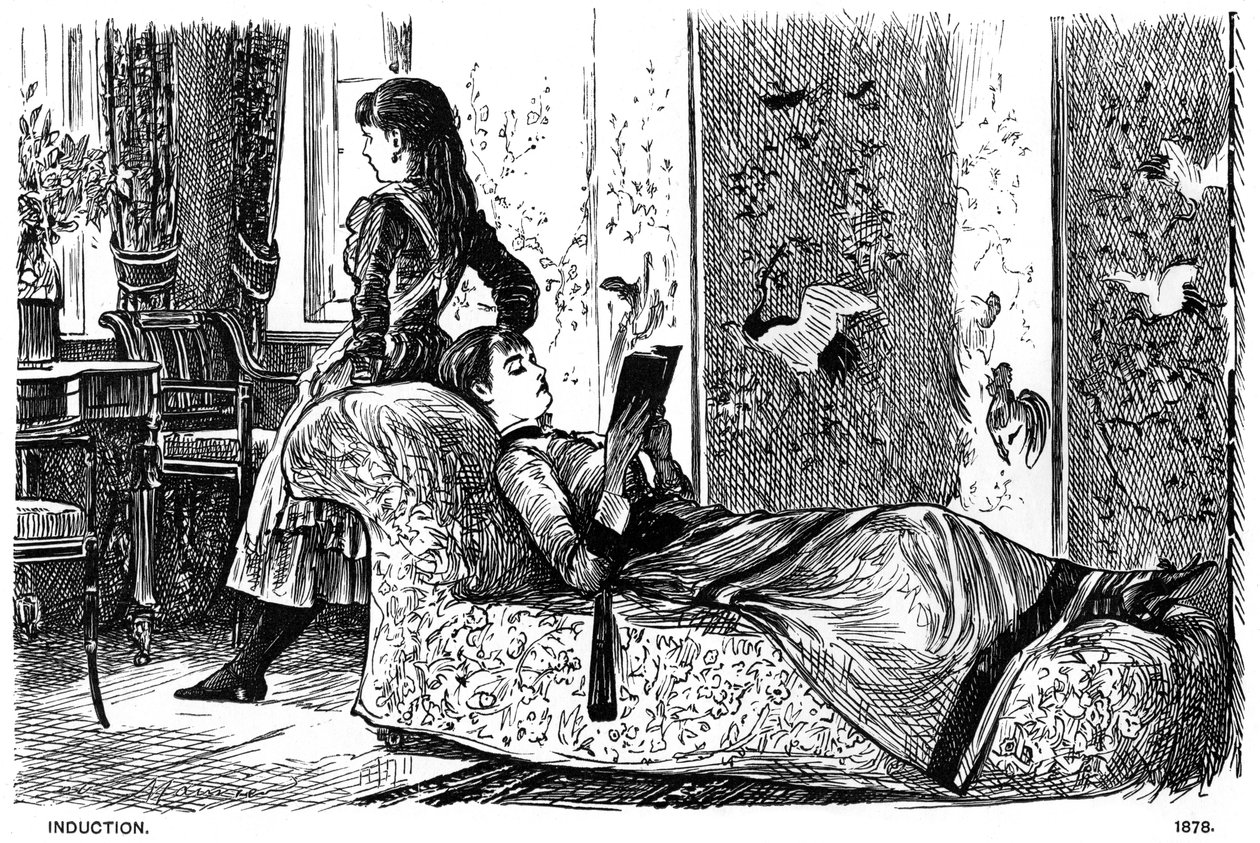 Indução, 1878 1891. de George du Maurier