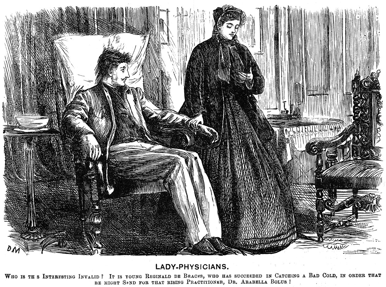 Senhora Médicos, 1865 de George du Maurier