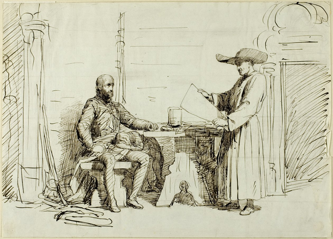 Sacerdote e Soldado de George du Maurier